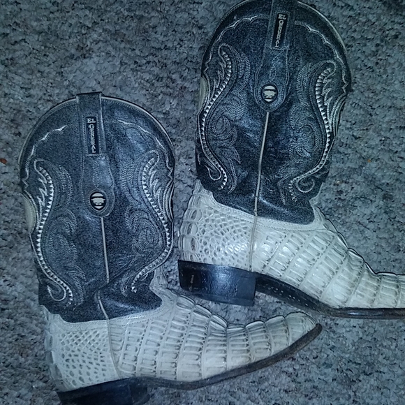 Alligator skin boots - Picture 2 of 4